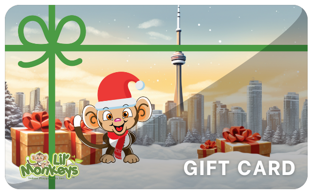Lil Monkeys E-Gift Card (ONLINE Redemption Only)