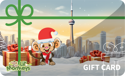 Lil Monkeys Physical Gift Card (IN-STORE Redemption Only)