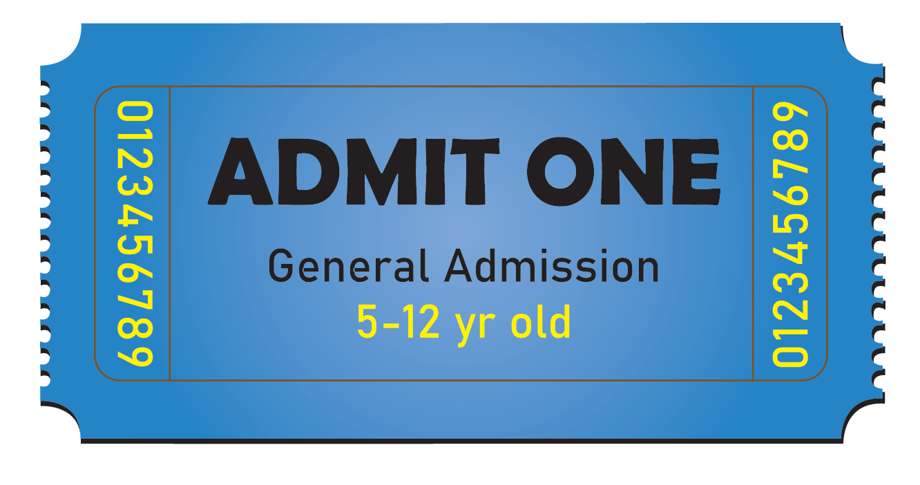 Single Admission Drop-In Pass (Ages 5 - 12)