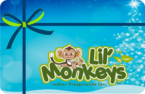 Lil Monkeys Physical Gift Card (In-Store Redemption Only)