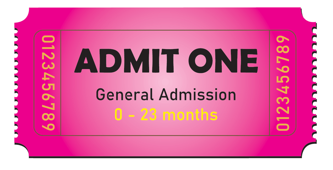 Single Admission Drop-In Pass (0-23 Months)